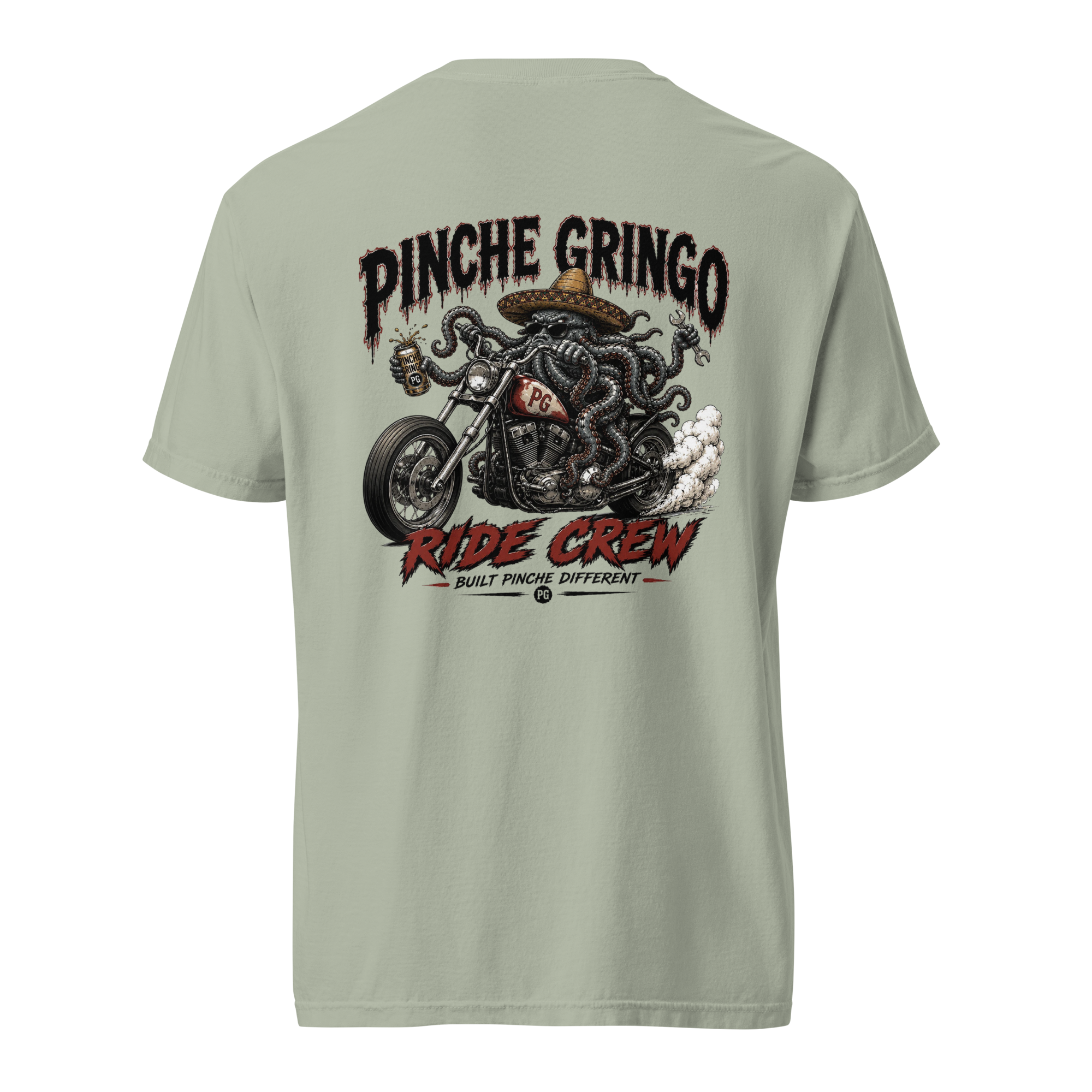 Pinche Gringo OctoRider Ride Crew Shirt