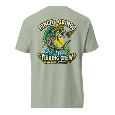 Pinche Gringo Fishing Crew Electric Current Shirt