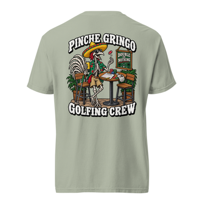 Pinche Gringo Golf Crew Gamblin' Rooster Shirt