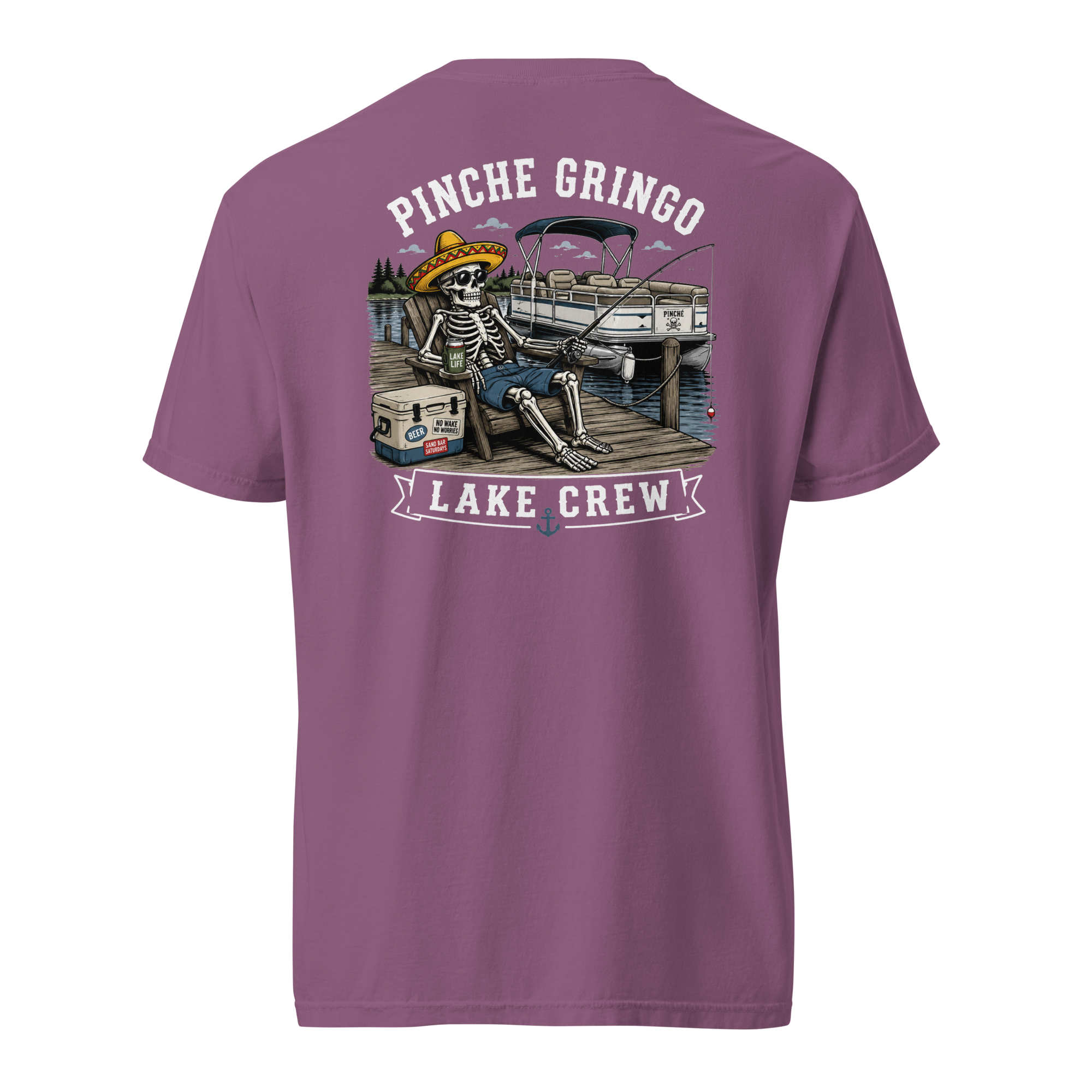 Pinche Gringo Lake Crew Dockside Fishing Shirt