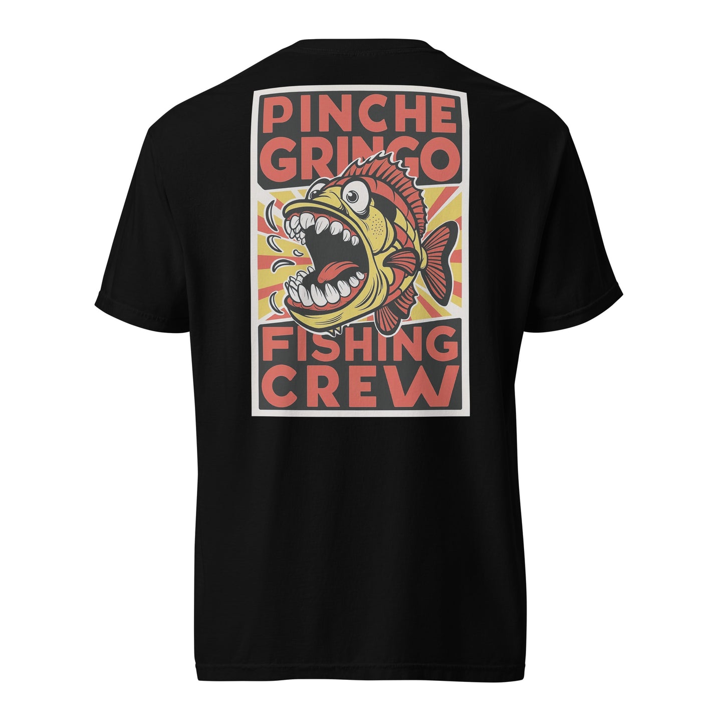 Pinche Gringo Fishing Crew Scream Fish Shirt