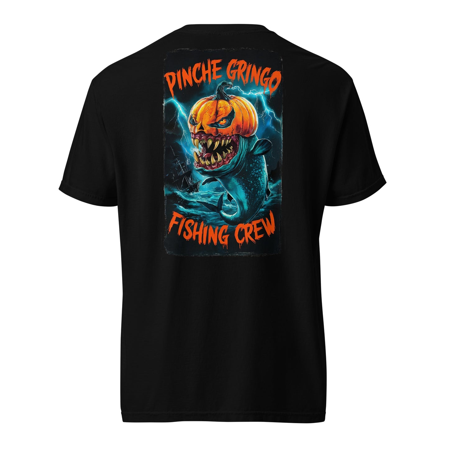 Gringoween Pumpkin Fish Shirt