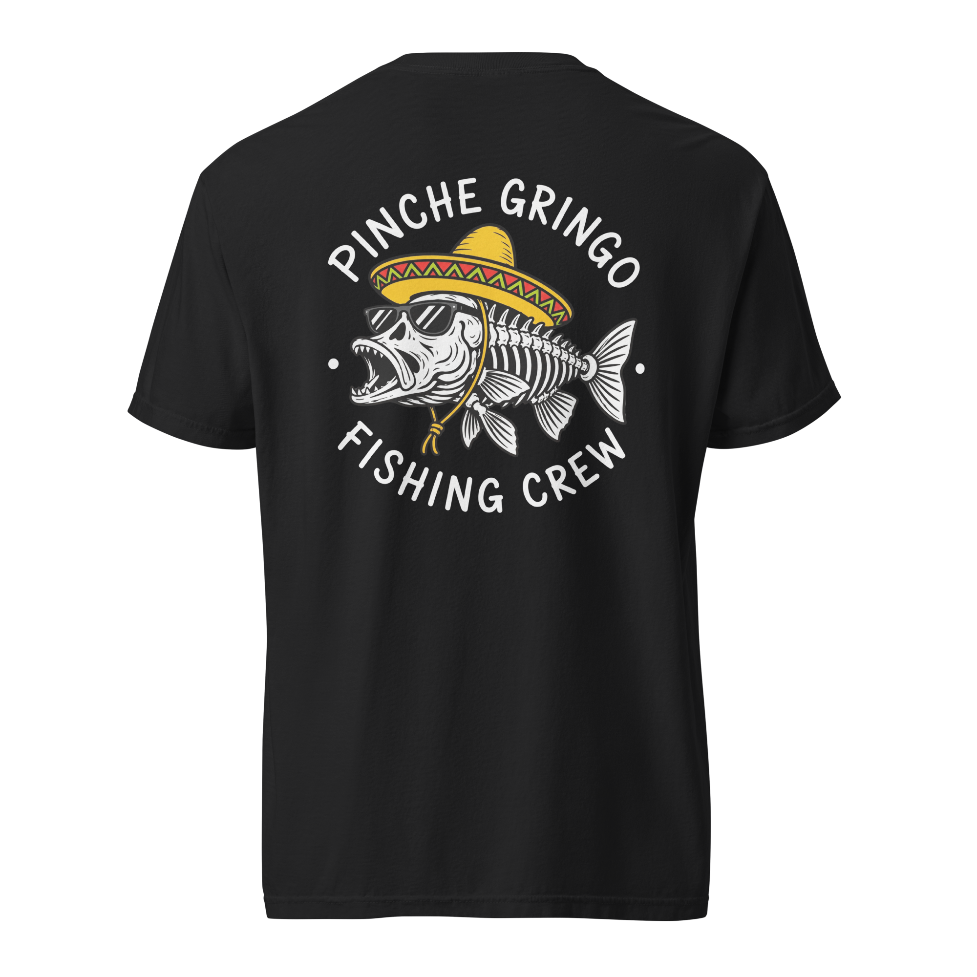 Pinche Gringo Fishing Crew Bass Shirt