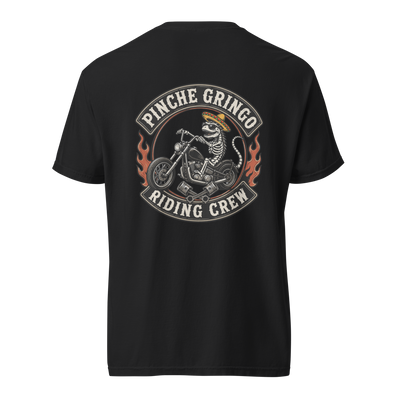 Pinche Gringo Riding Crew Patch Shirt