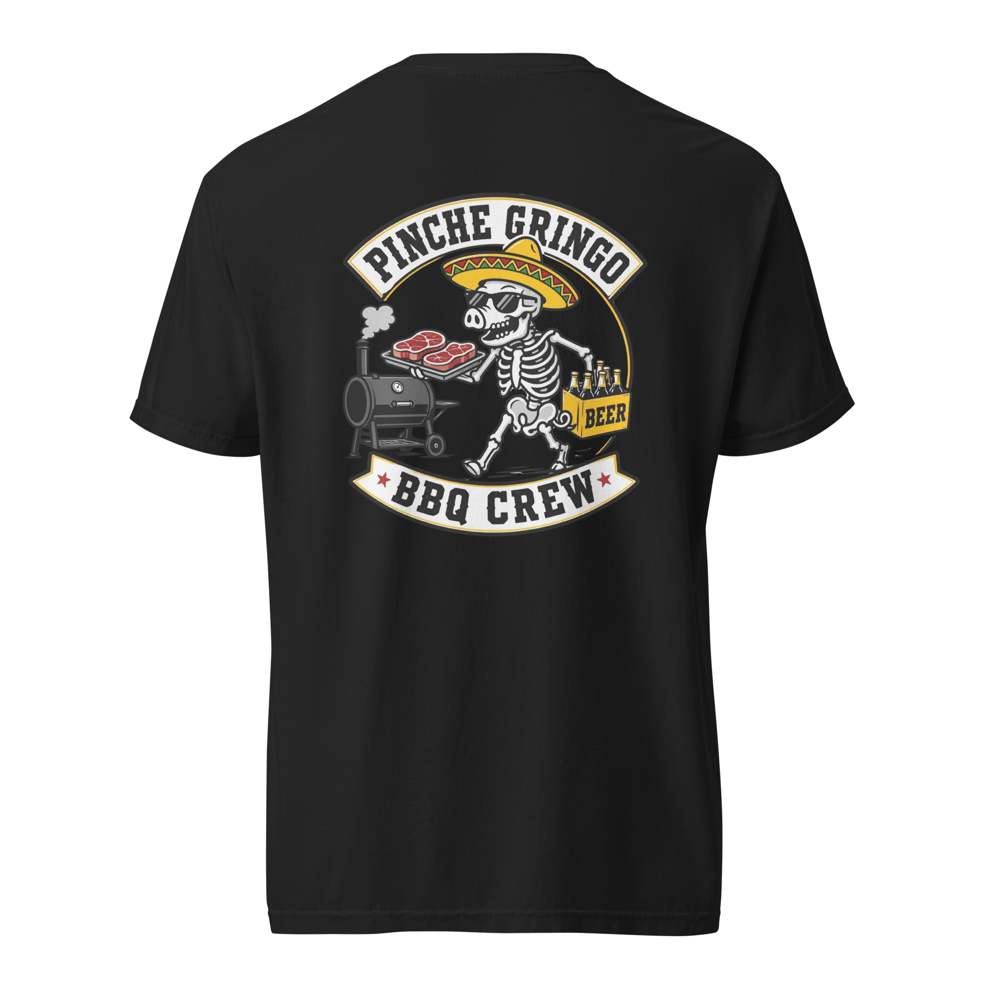 Pinche Gringo BBQ Crew Beer & Meat Shirt