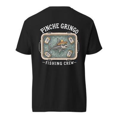 Pinche Gringo Fishing Crew Bobbing for Beer Shirt