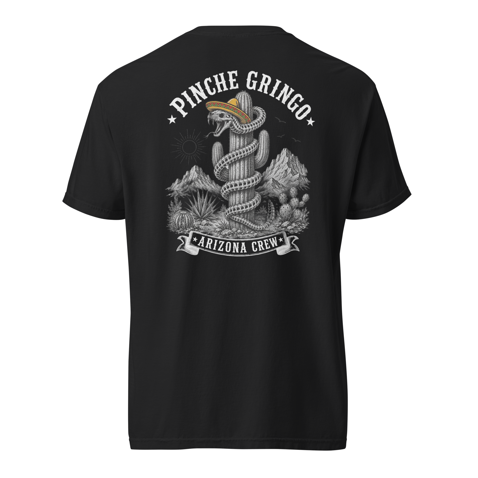 Pinche Gringo Arizona Crew Cactus Shirt