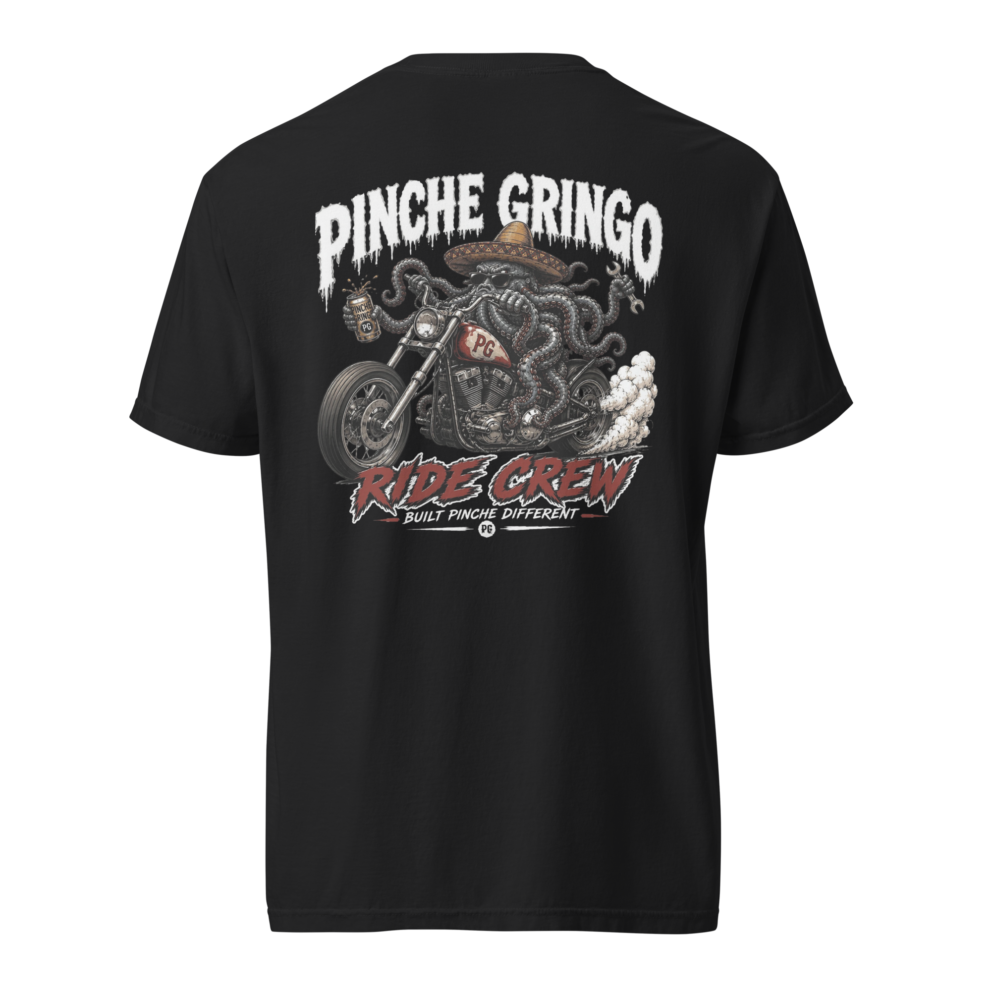 Pinche Gringo OctoRider Ride Crew Shirt