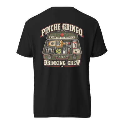 Pinche Gringo Drinking Crew First Aid Shirt