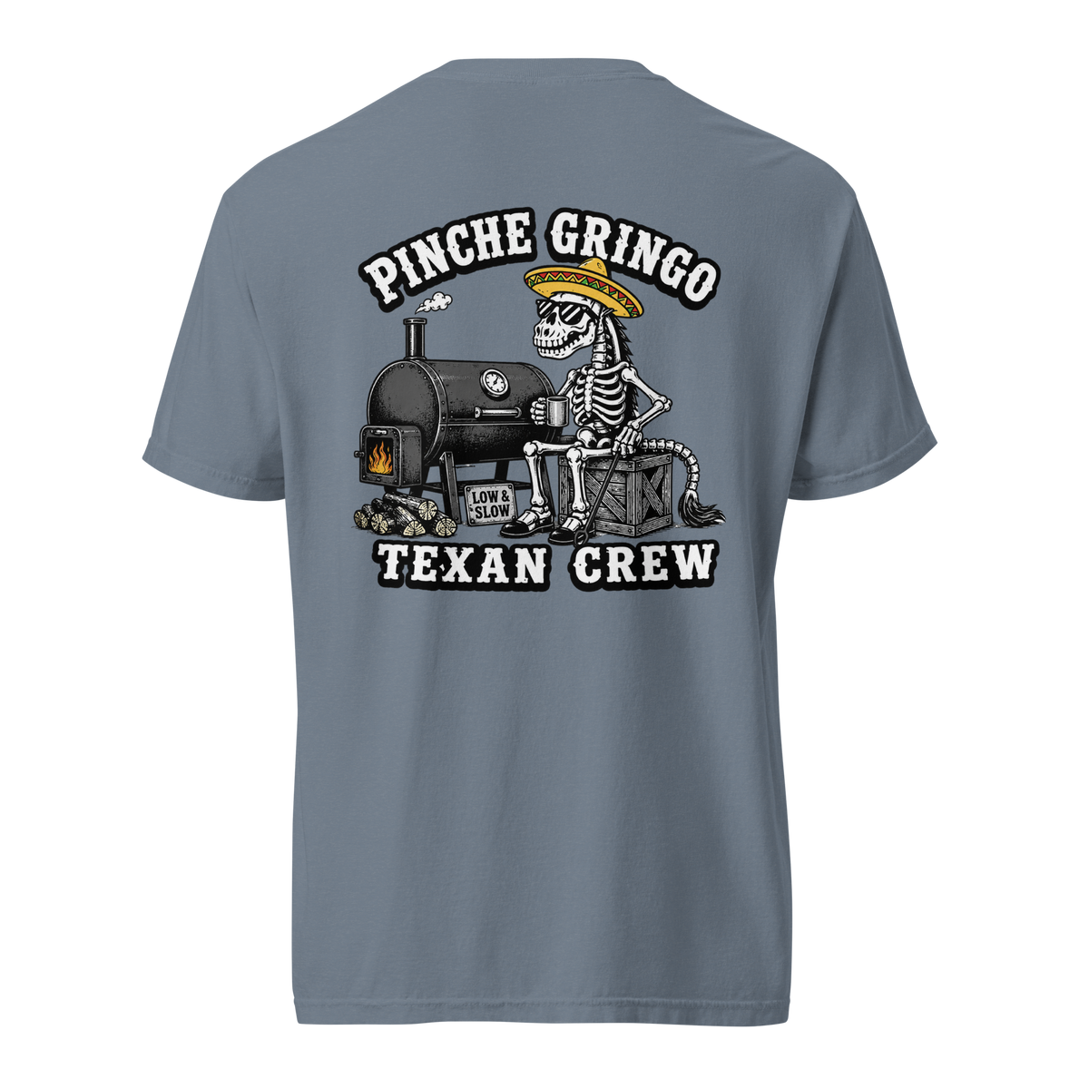 Pinche Gringo Texan Crew Low & Slow Shirt