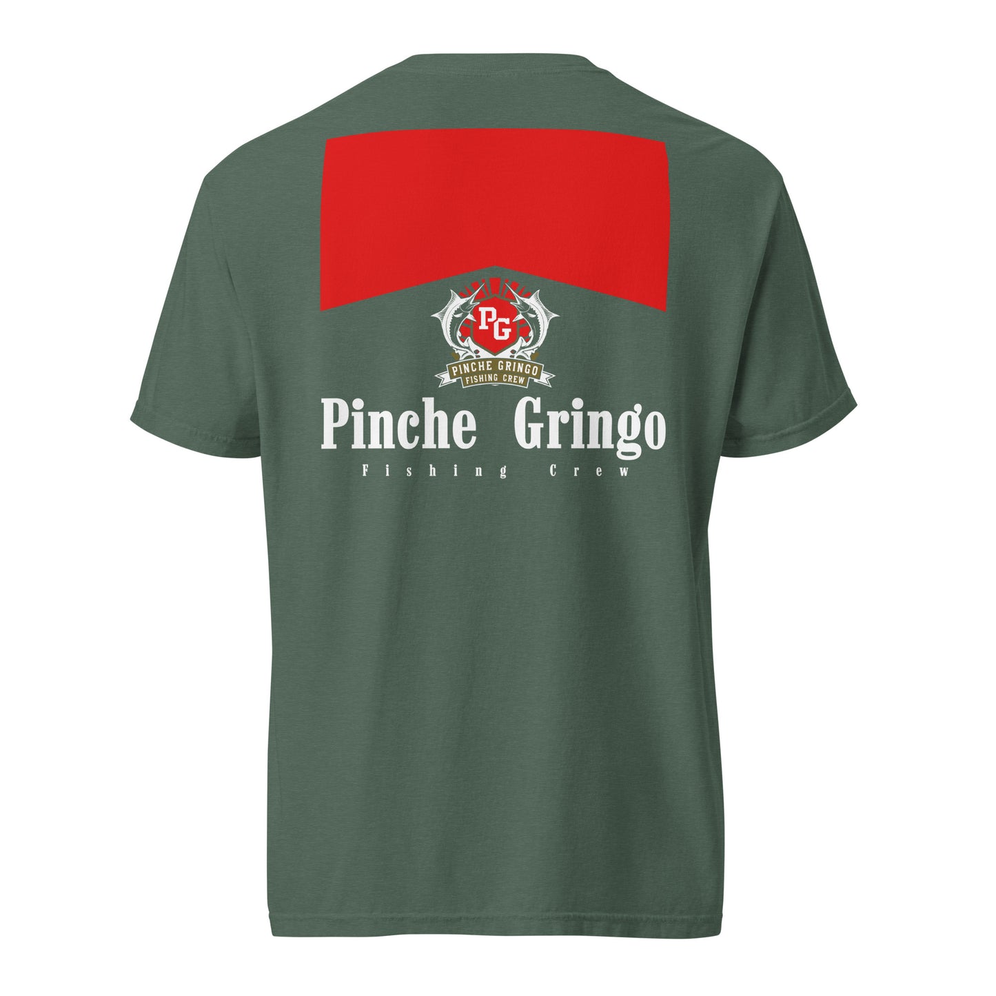 Pinche Gringo Fishing Crew Red Pack Shirt