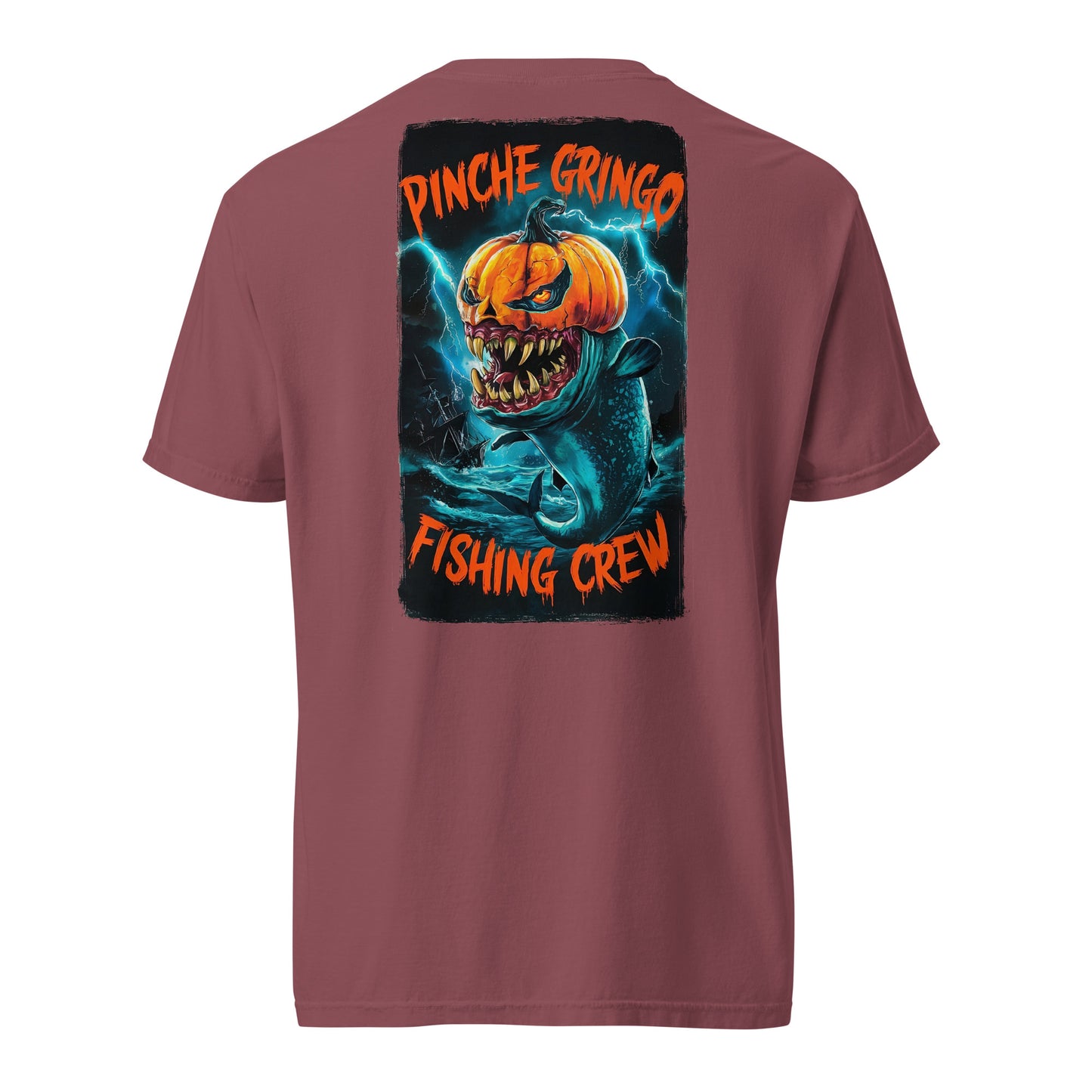 Gringoween Pumpkin Fish Shirt