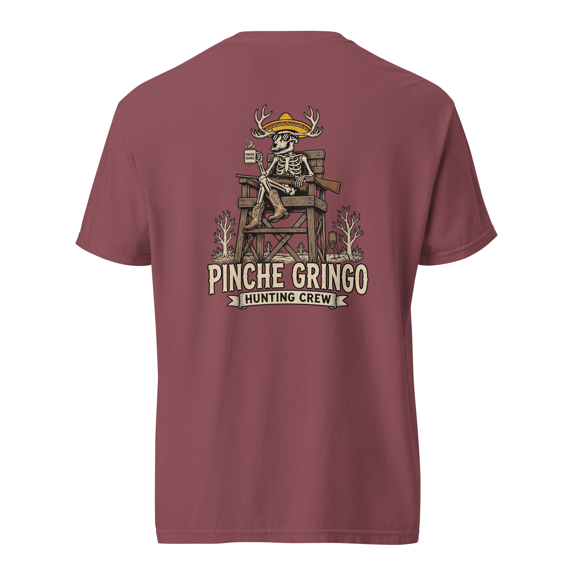 Pinche Gringo Hunting Crew Stand Life Shirt