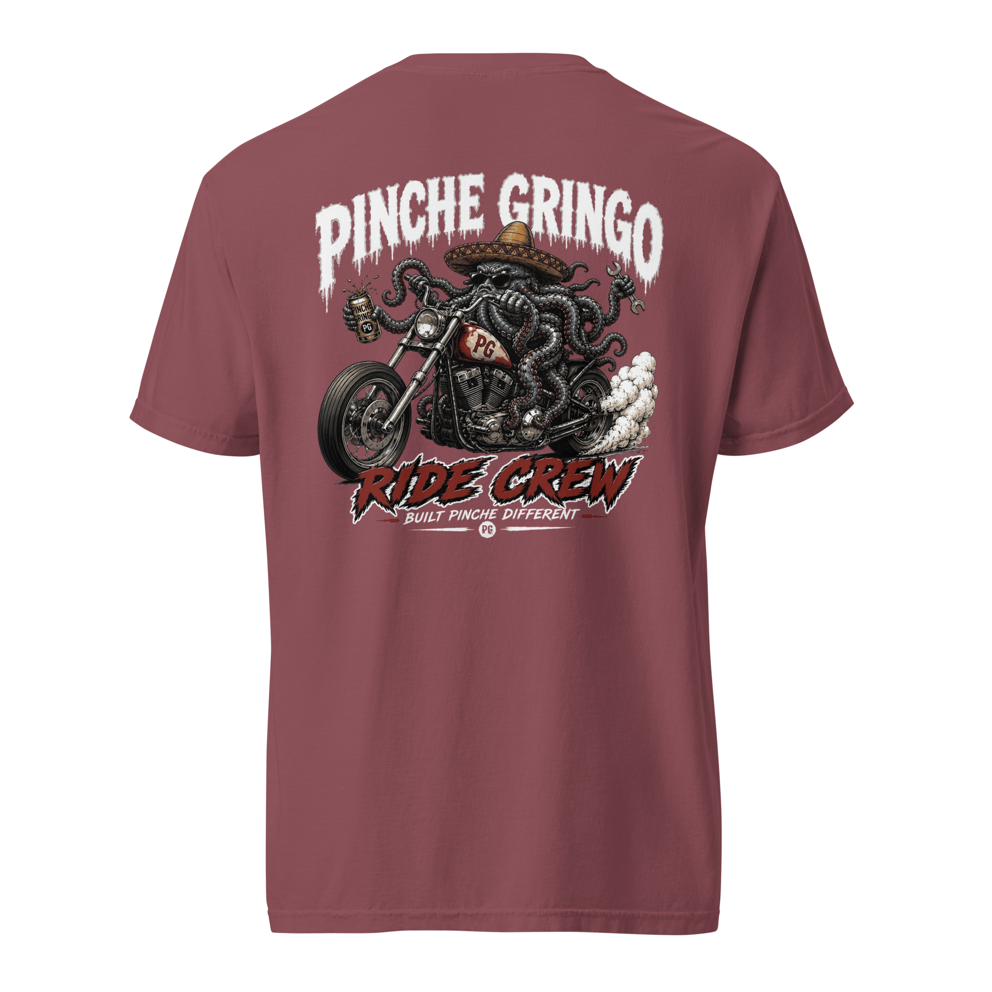 Pinche Gringo OctoRider Ride Crew Shirt