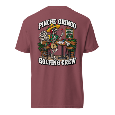 Pinche Gringo Golf Crew Gamblin' Rooster Shirt