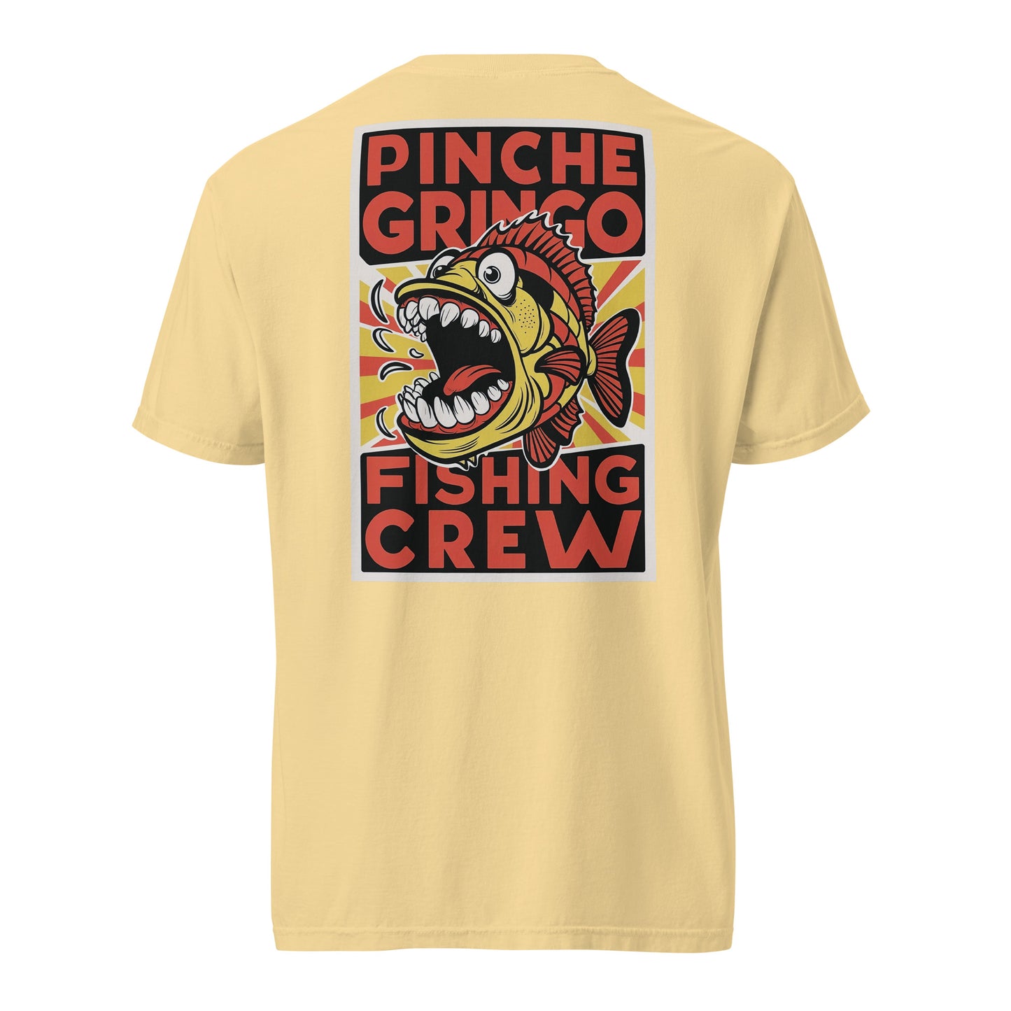 Pinche Gringo Fishing Crew Scream Fish Shirt