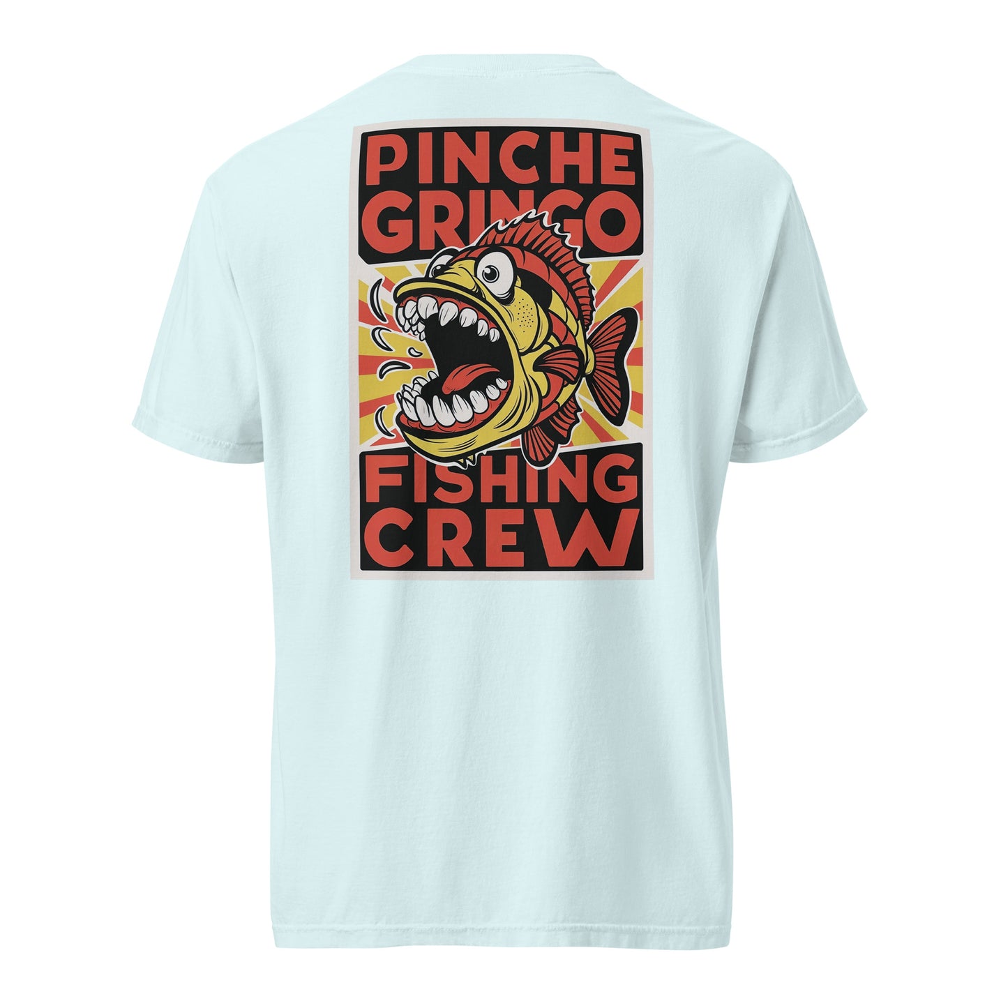 Pinche Gringo Fishing Crew Scream Fish Shirt