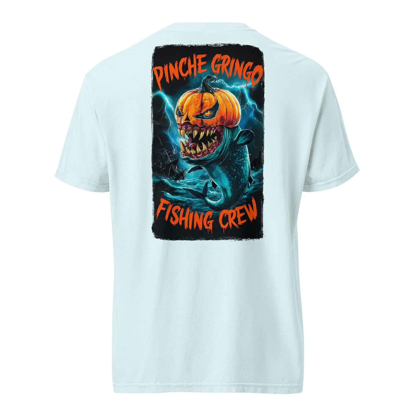 Gringoween Pumpkin Fish Shirt