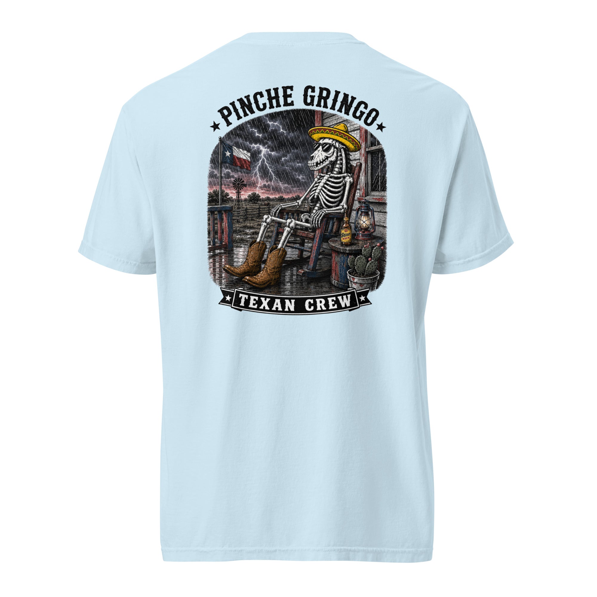 Pinche Gringo Texan Crew Porch Vibes Shirt