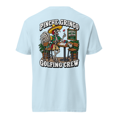 Pinche Gringo Golf Crew Gamblin' Rooster Shirt