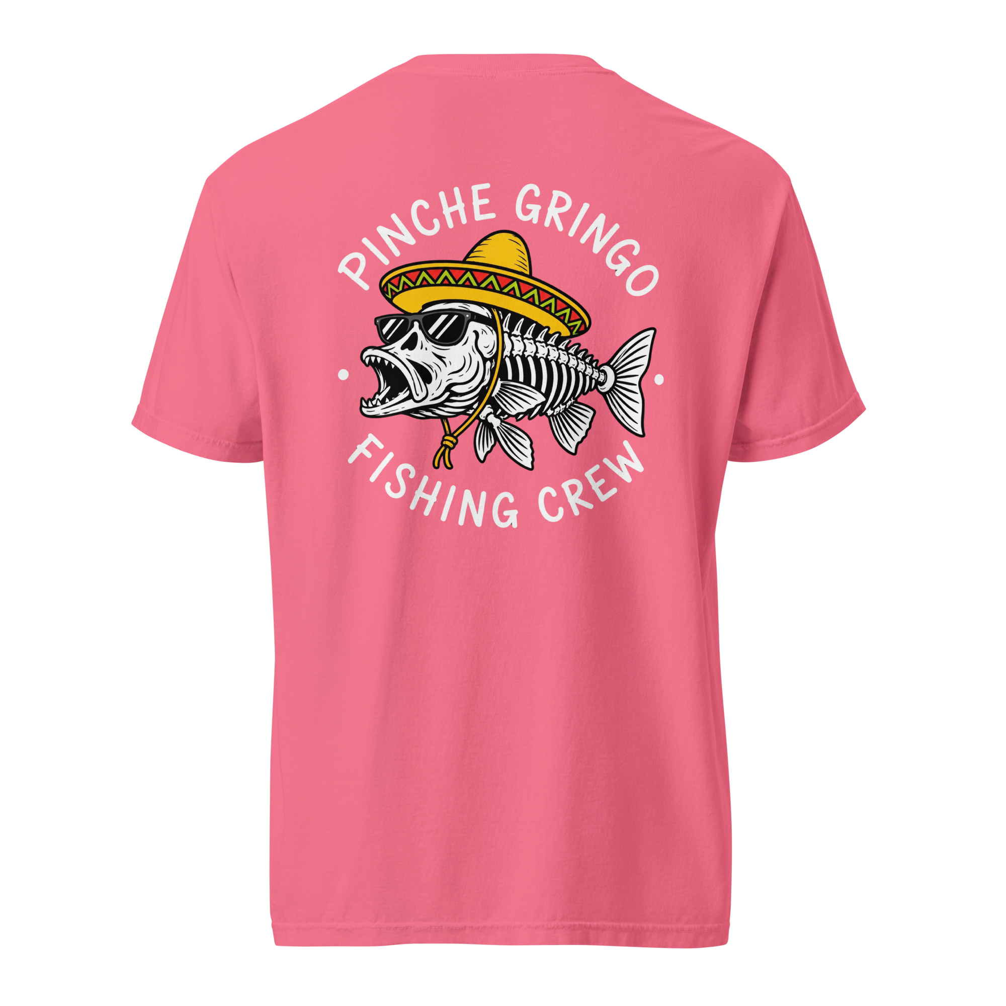 Pinche Gringo Fishing Crew Bass Shirt