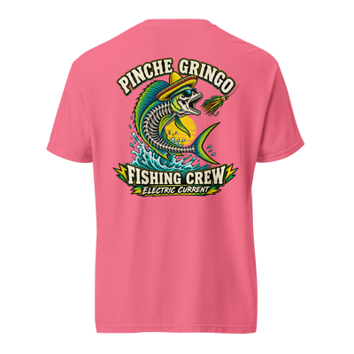 Pinche Gringo Fishing Crew Electric Current Shirt