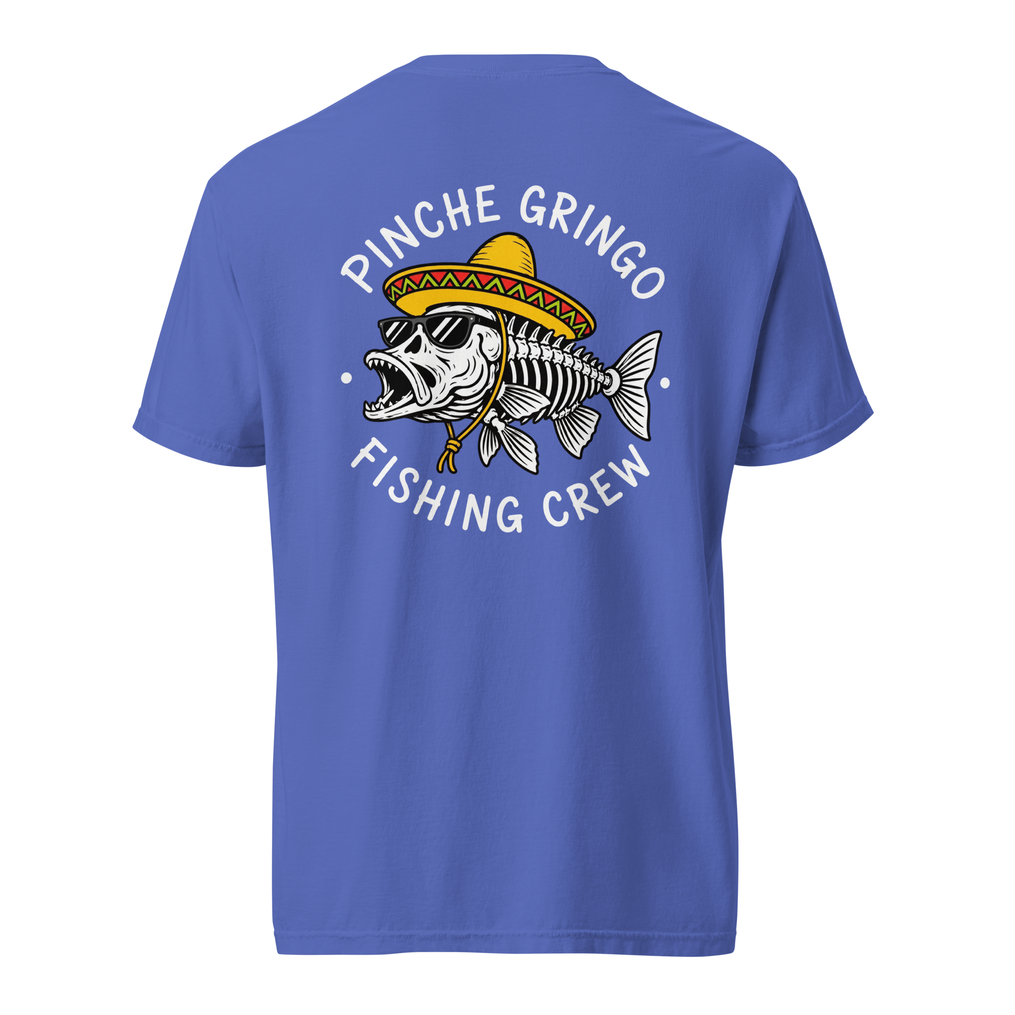 Pinche Gringo Fishing Crew Bass Shirt