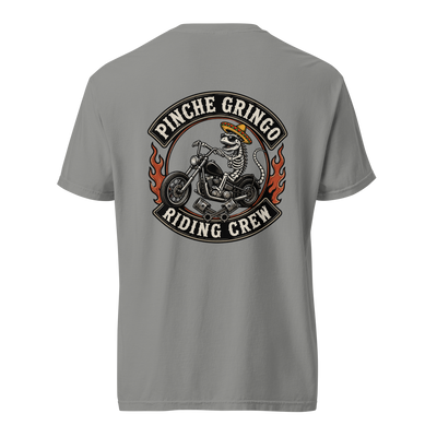 Pinche Gringo Riding Crew Patch Shirt