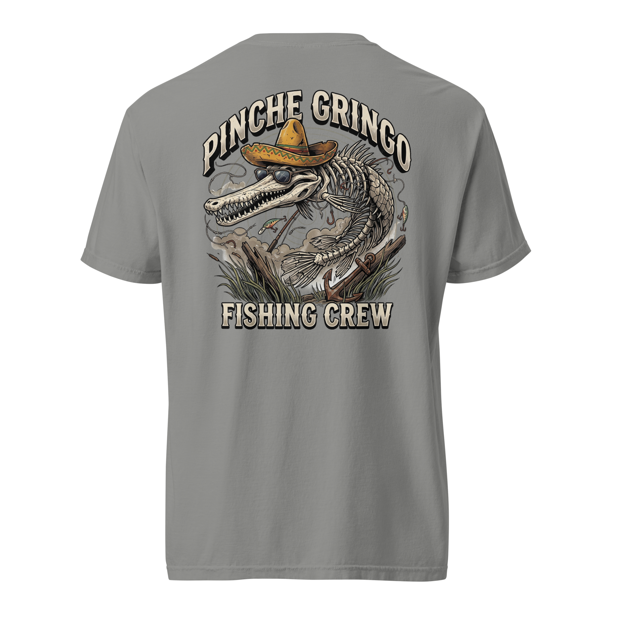 Pinche Gringo Fishing Crew MudSwimmer Shirt