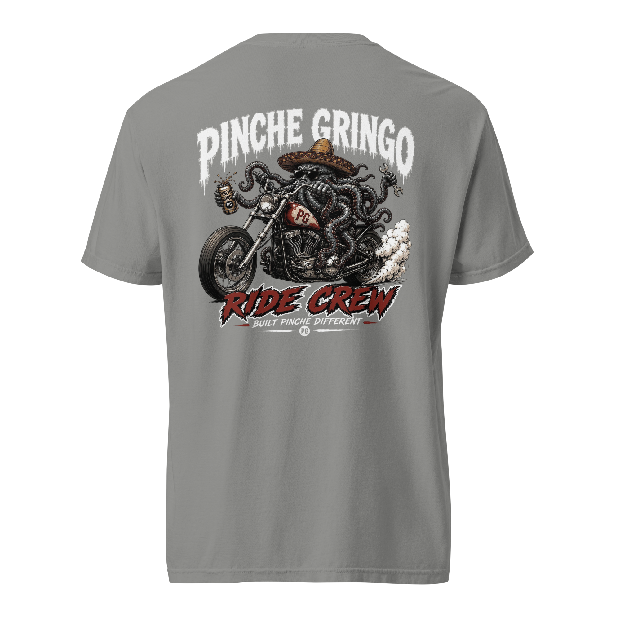 Pinche Gringo OctoRider Ride Crew Shirt