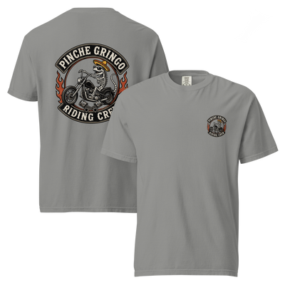 Pinche Gringo Riding Crew Patch Shirt
