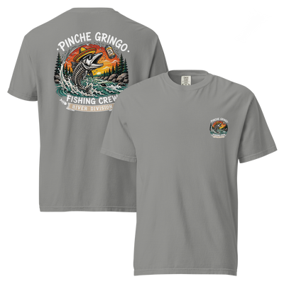 Pinche Gringo Fishing Crew River Beer Catch Shirt