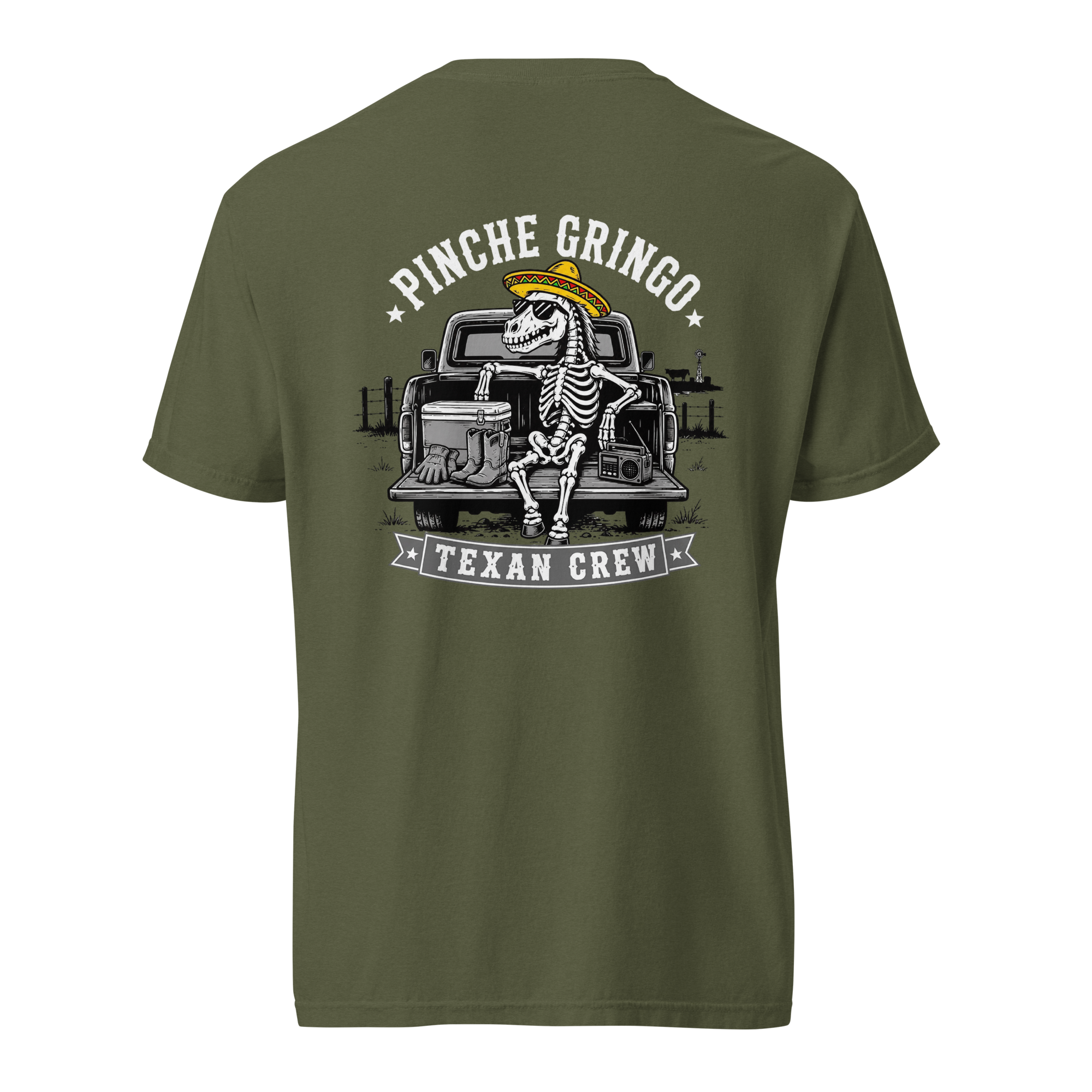 Pinche Gringo Texan Crew Pickup Shirt