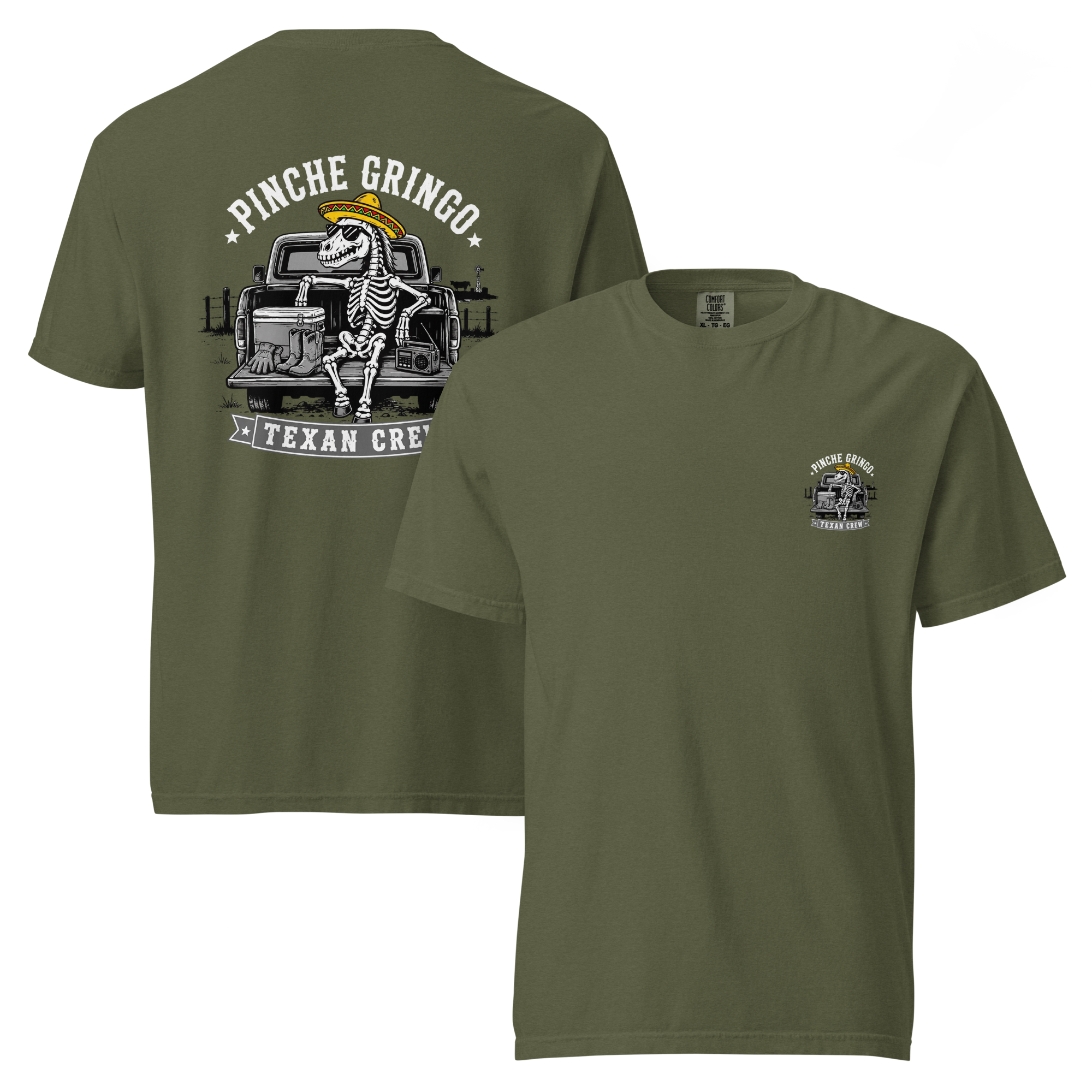 Pinche Gringo Texan Crew Pickup Shirt