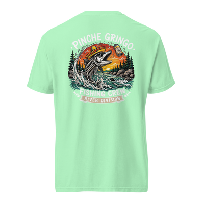 Pinche Gringo Fishing Crew River Beer Catch Shirt