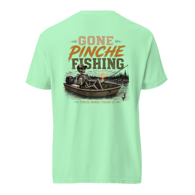 Pinche Gringo Gone Pinche Fishing Crew Shirt