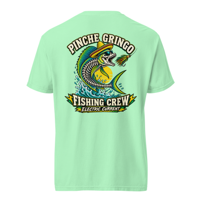 Pinche Gringo Fishing Crew Electric Current Shirt