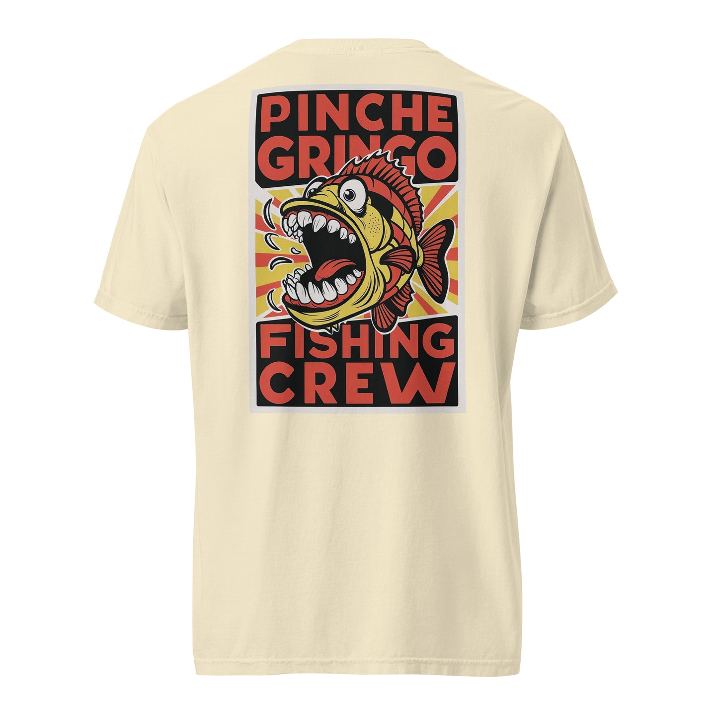 Pinche Gringo Fishing Crew Scream Fish Shirt