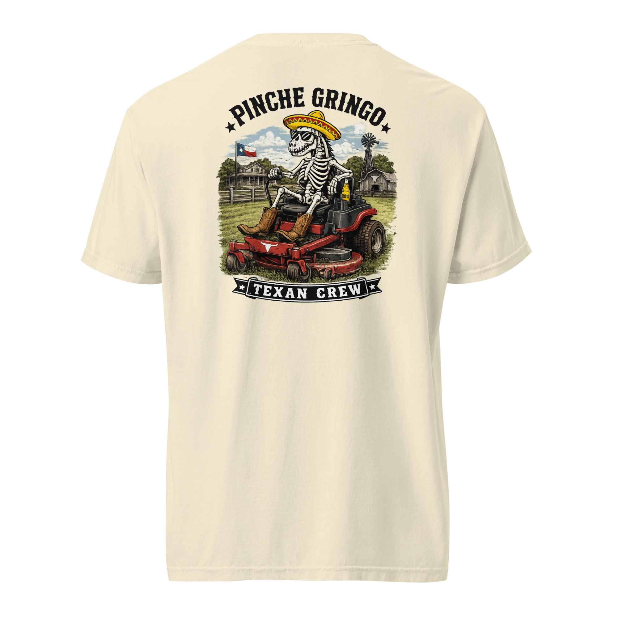 Pinche Gringo Texan Crew Mower Shirt