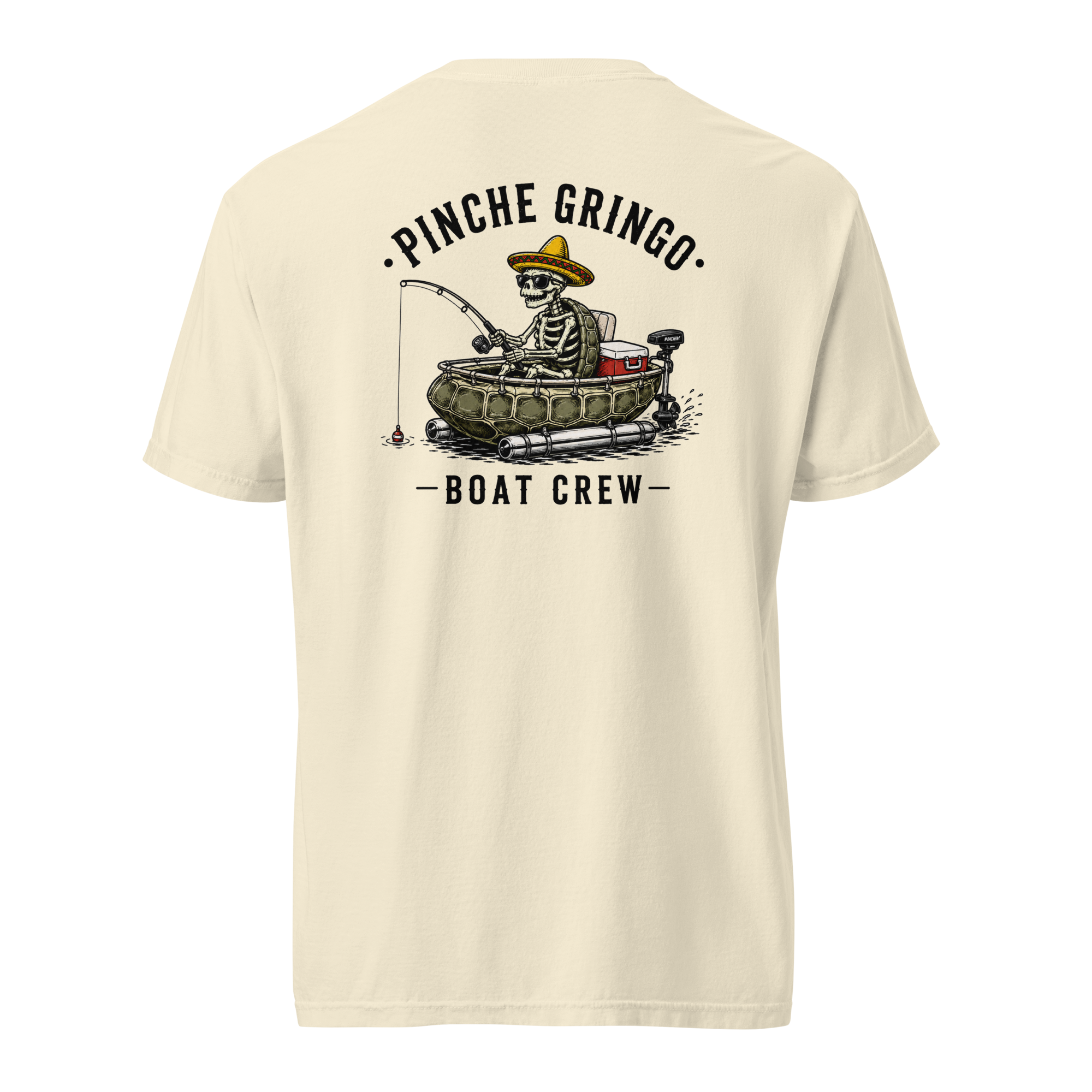 Pinche Gringo Boat Crew Turtle Shell Shirt