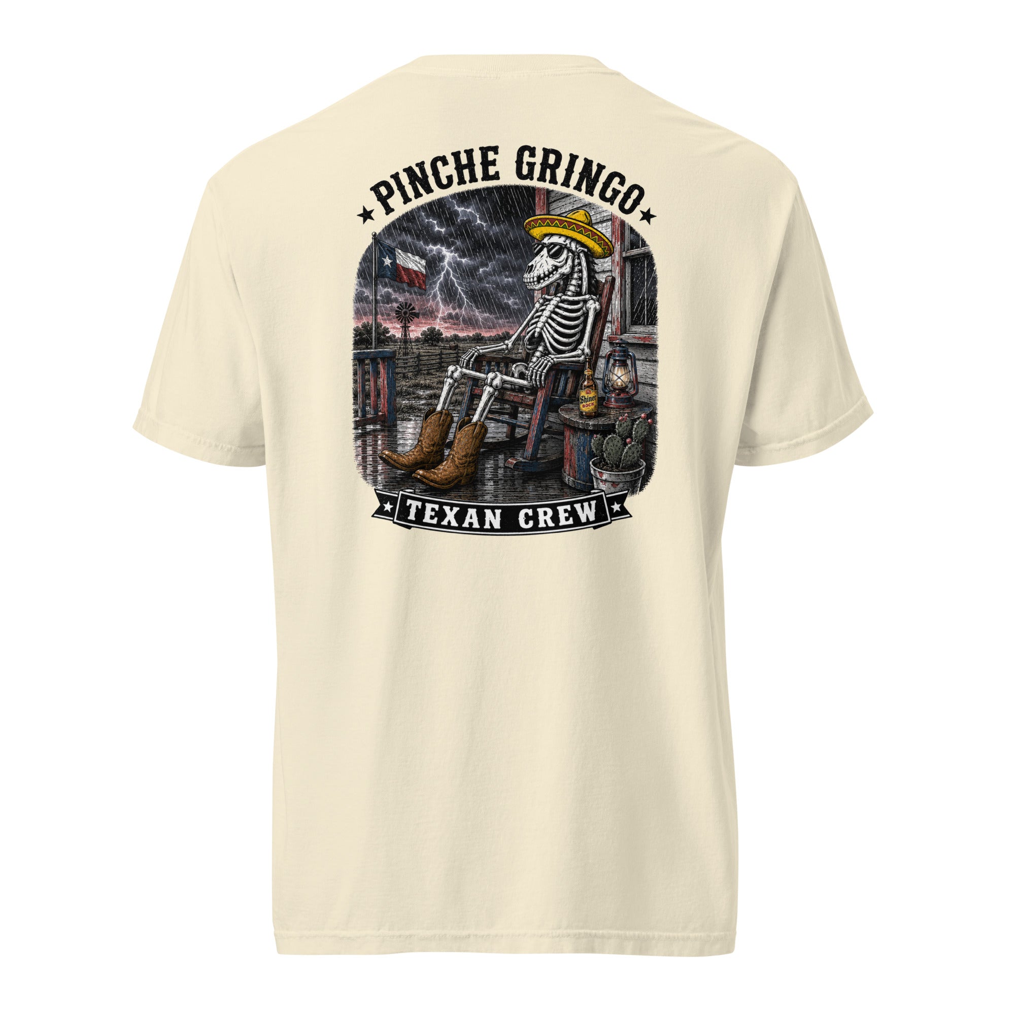 Pinche Gringo Texan Crew Porch Vibes Shirt