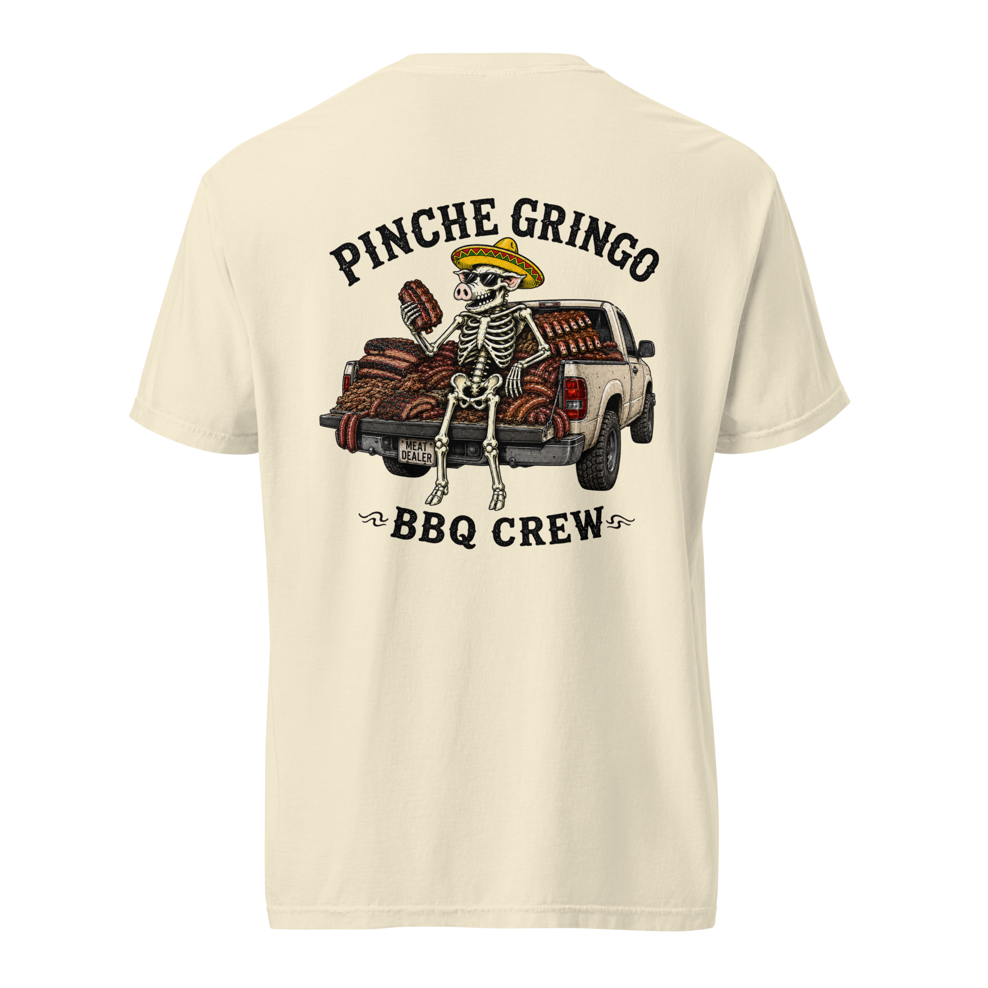 Pinche Gringo BBQ Crew Rib Feast Shirt