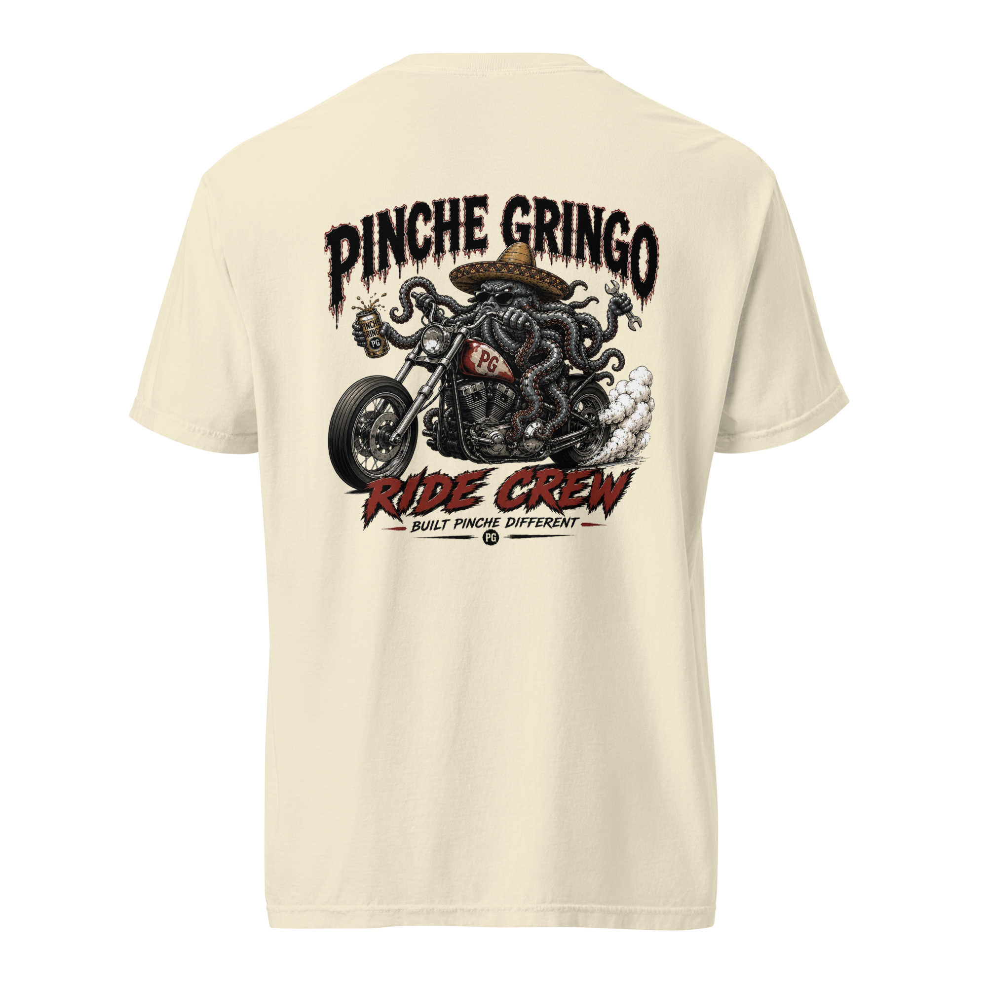 Pinche Gringo OctoRider Ride Crew Shirt