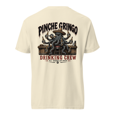 Pinche Gringo OctoChugger Drinking Crew Shirt