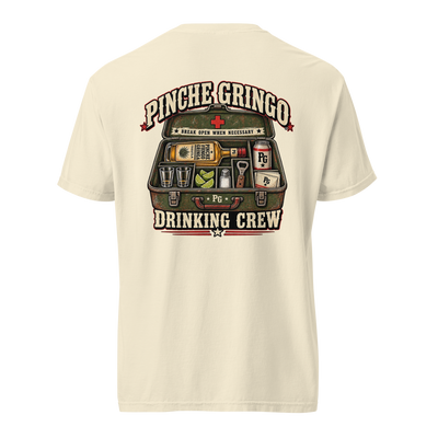 Pinche Gringo Drinking Crew First Aid Shirt