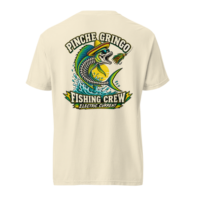 Pinche Gringo Fishing Crew Electric Current Shirt