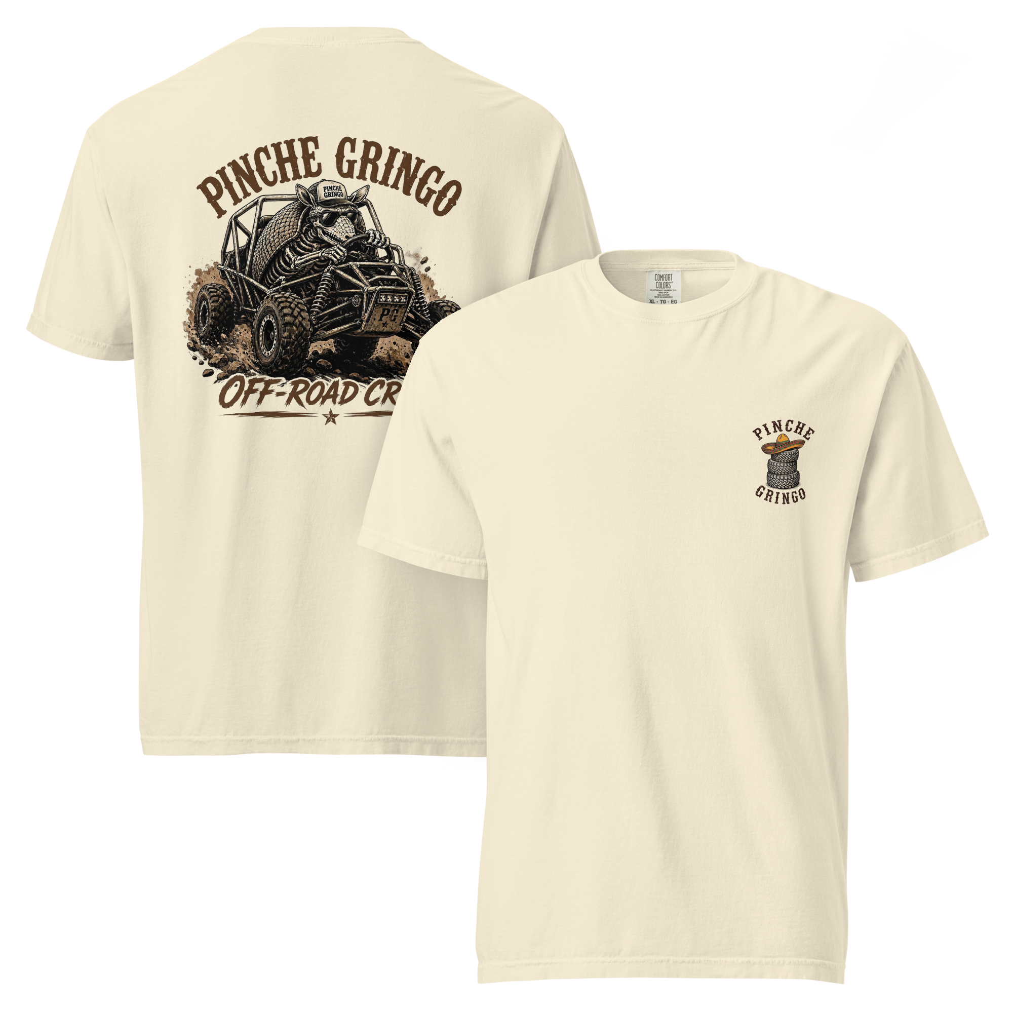Pinche Gringo Off Road Crew Mud Shirt