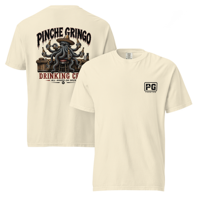Pinche Gringo OctoChugger Drinking Crew Shirt