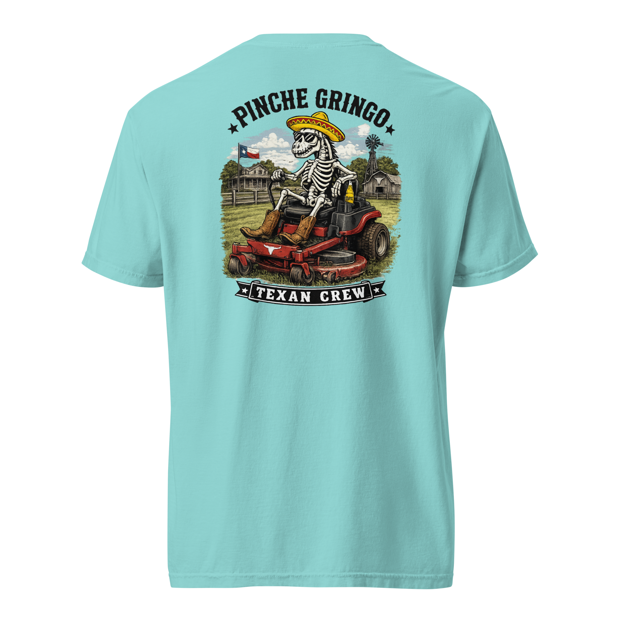 Pinche Gringo Texan Crew Mower Shirt
