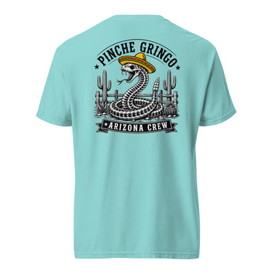 Pinche Gringo Arizona Crew Skeleton Snake Shirt